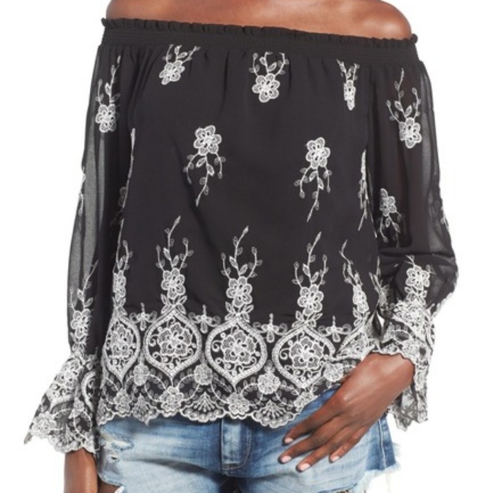 Nordstrom Off The Shoulder Top